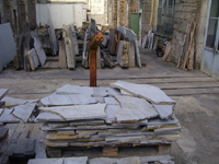 Muschelkalk Polygonalplatten