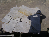 Muschelkalk Polygonalplatten