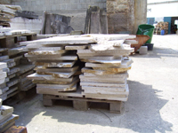 Muschelkalk Polygonalplatten